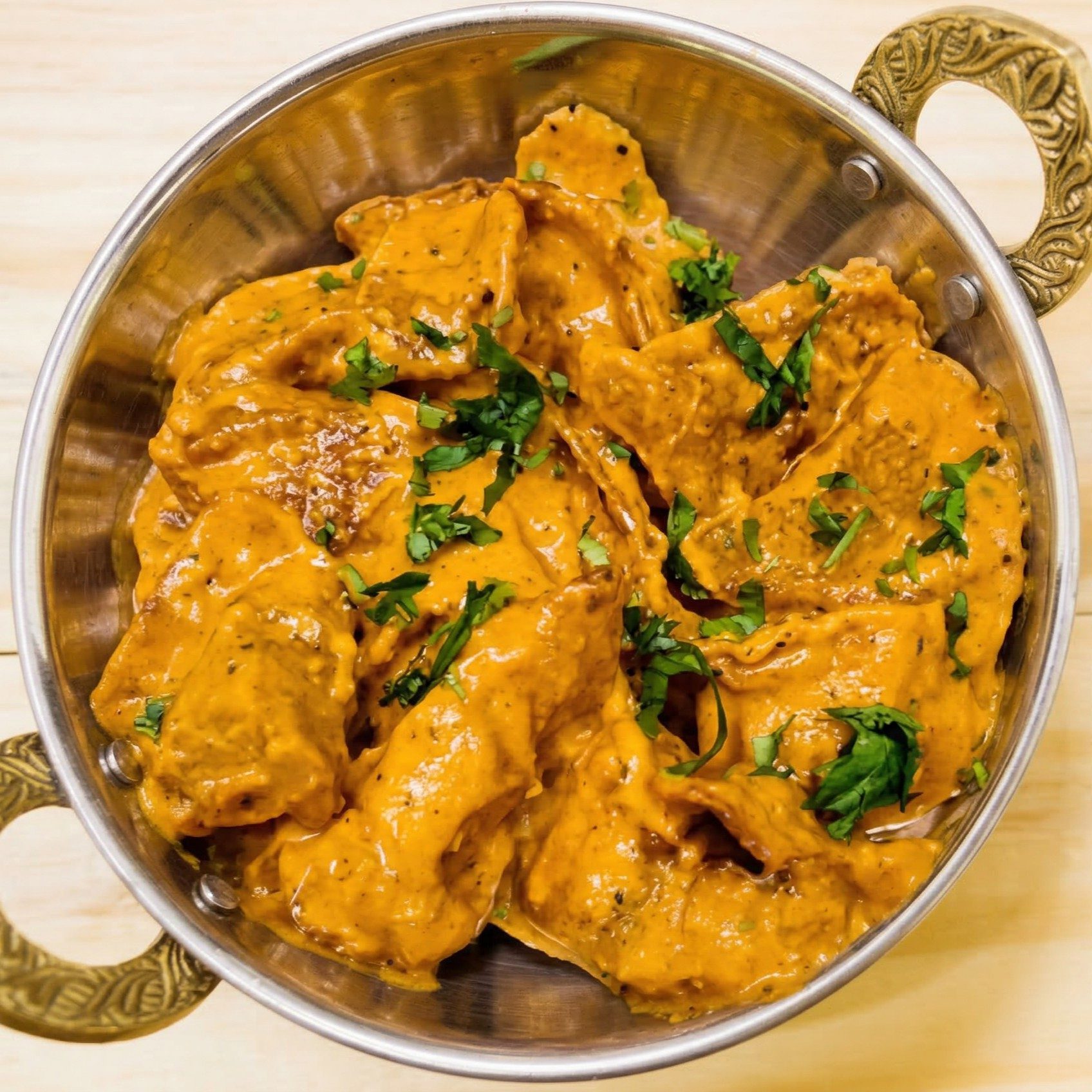 Butter Chicken Momo.