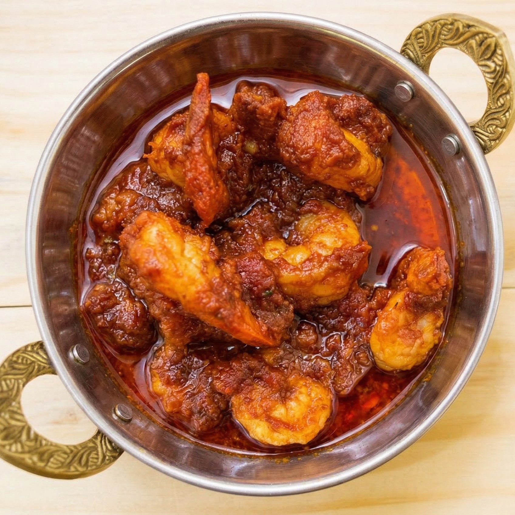 Goan Shrimp Balchao.