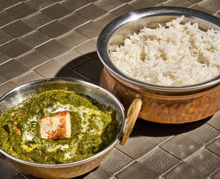 Saag Paneer.