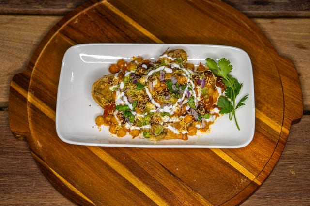 Samosa Chaat.