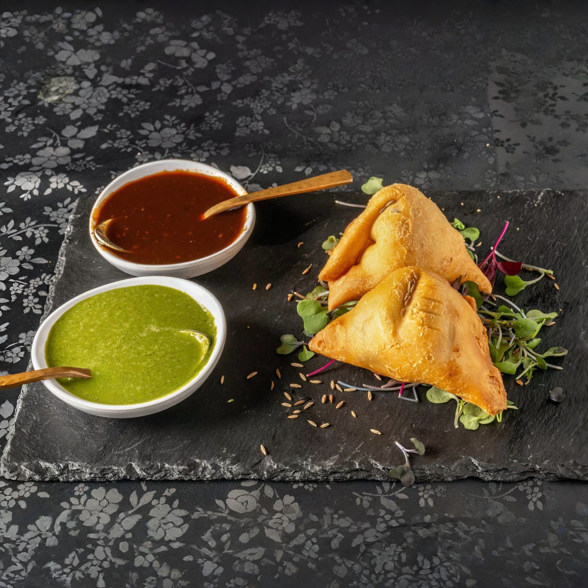 Vegetable Samosa.