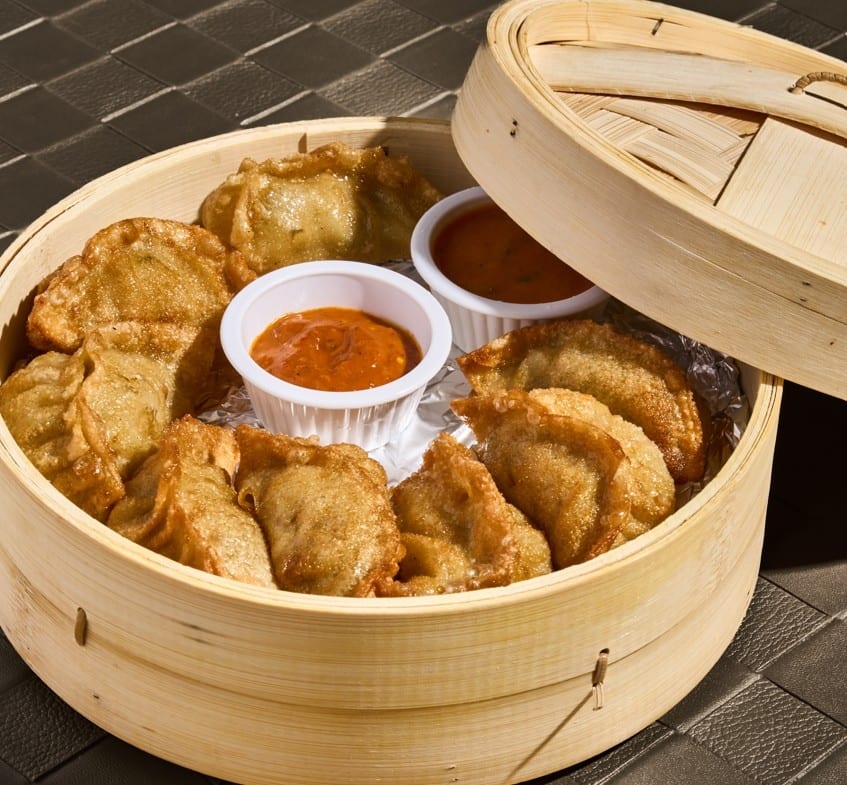 Fried Chicken Momo.