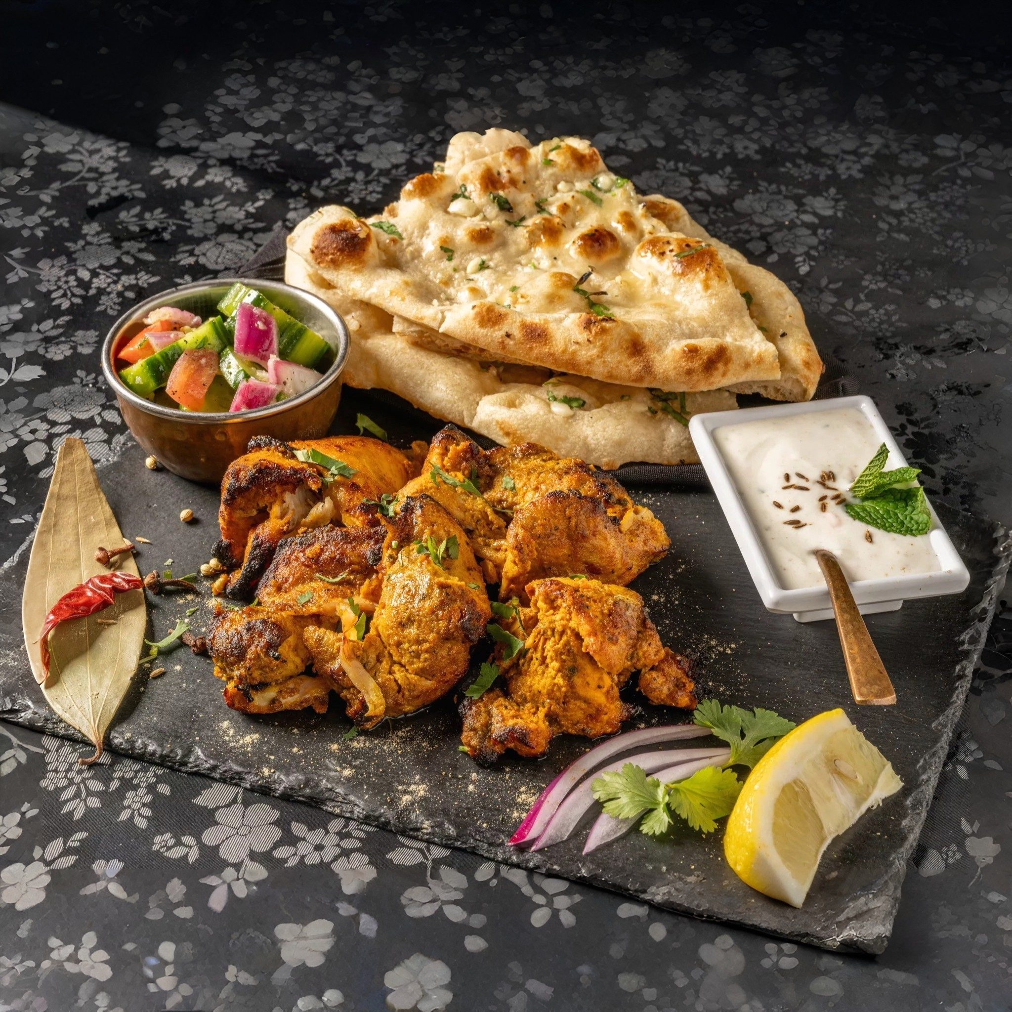 Chicken Seekh Kebab.