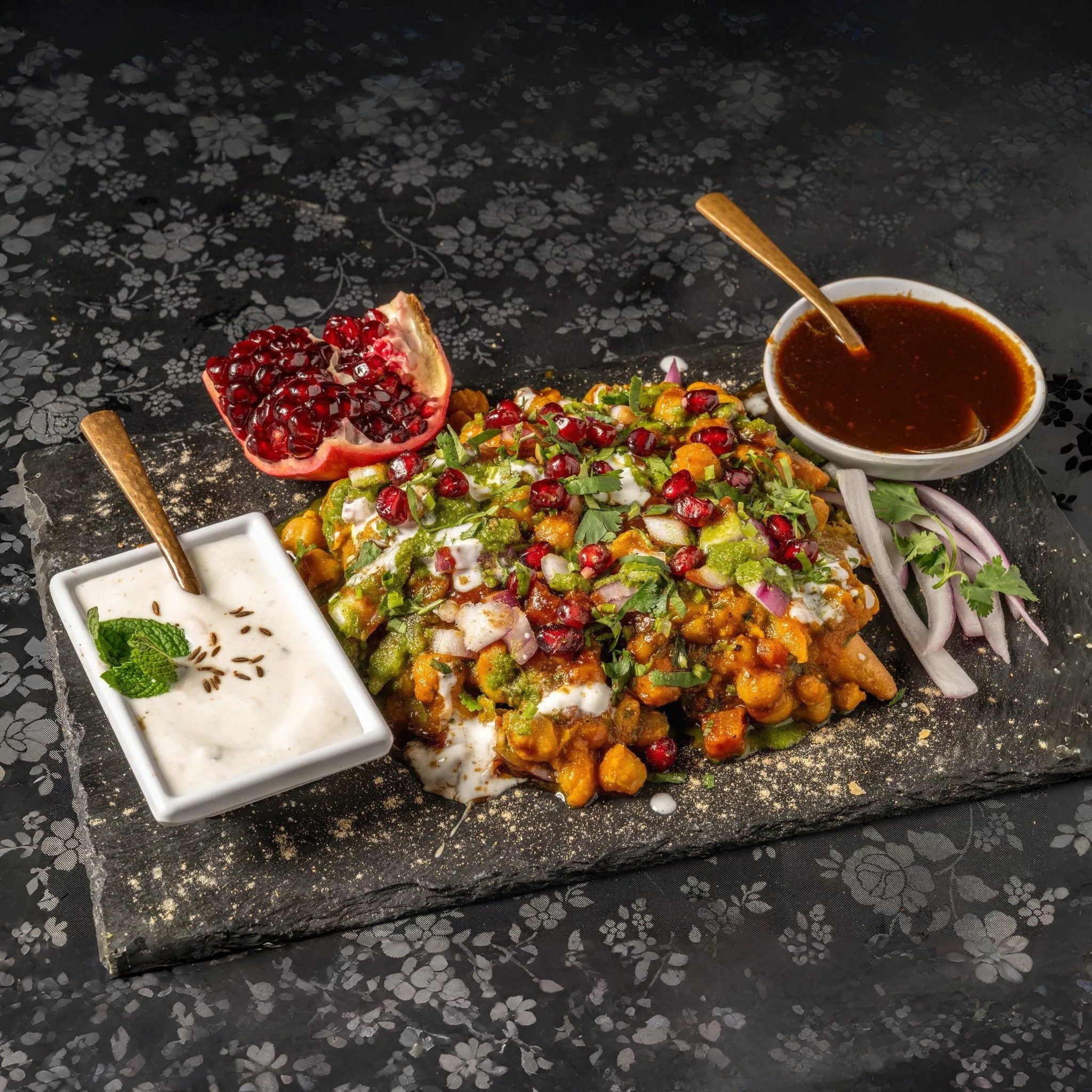 Samosa Chaat.