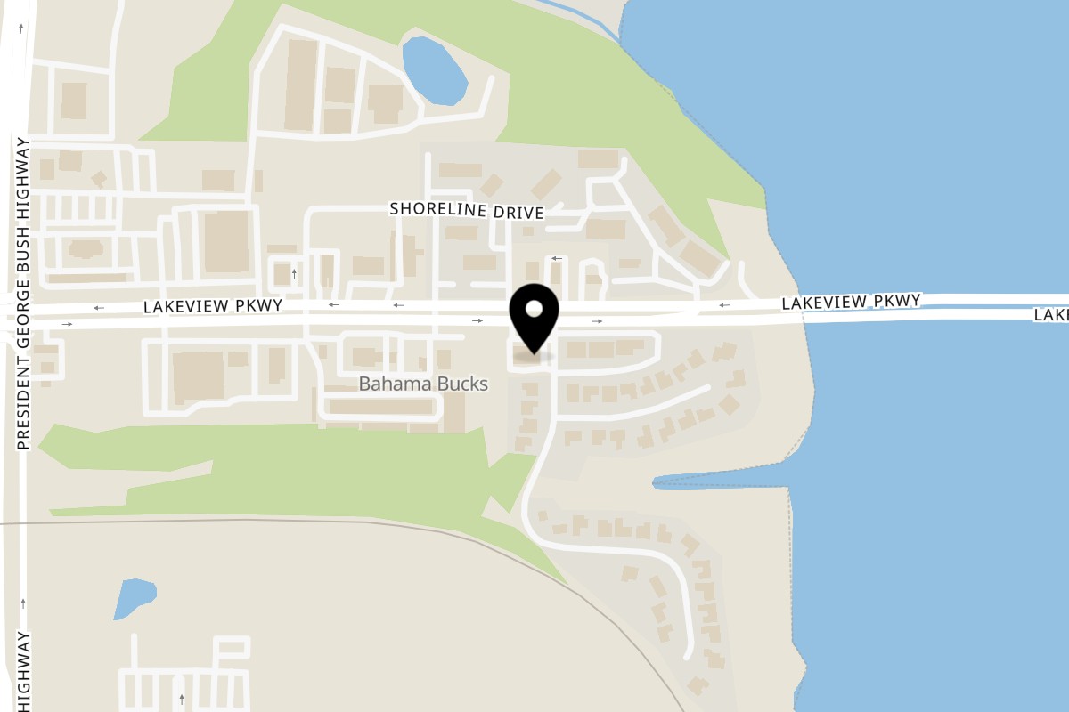 Map showing the location of MOMO Curry Rowlett on 5332 Lakeview Parkway in Rowlett